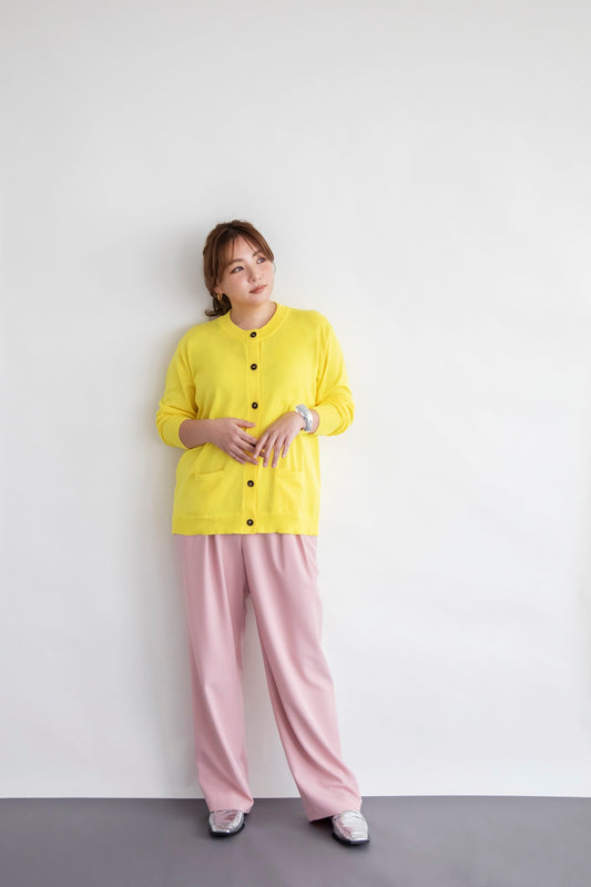 こだわりのタックワイドパンツ 股下72cm