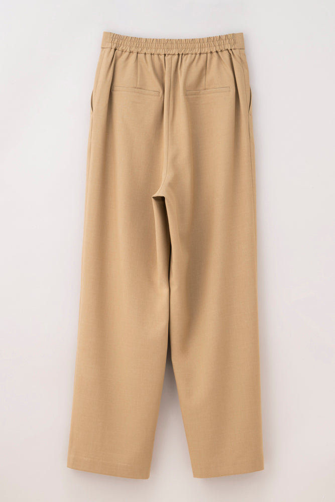 こだわりのタックワイドパンツ　股下72cm